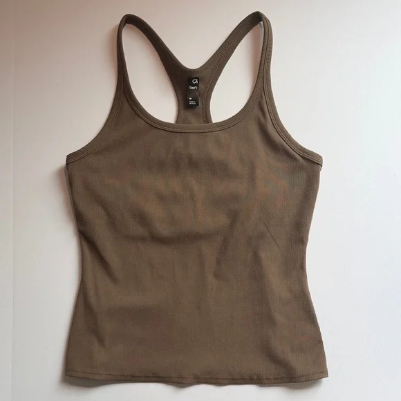GapFit Studio rib tank top size M - Picture 2 of 4